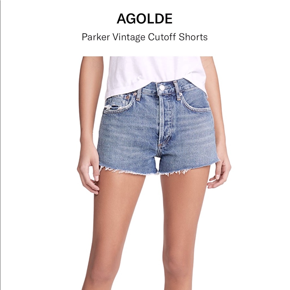 AGOLDE Parker Vintage Cutoff 24
